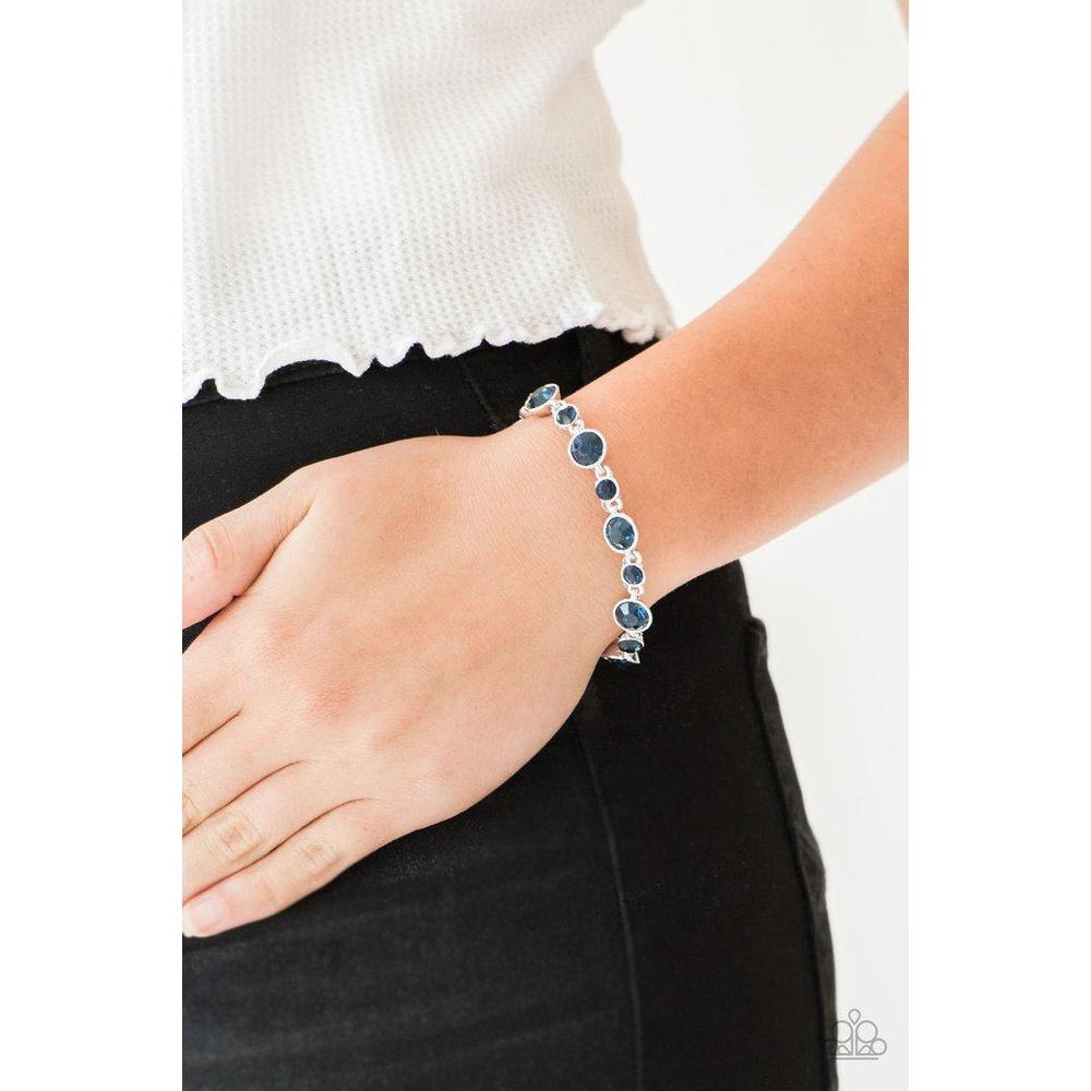Starstruck Sparkle - Blue Bracelet - Paparazzi - Dare2bdazzlin N Jewelry