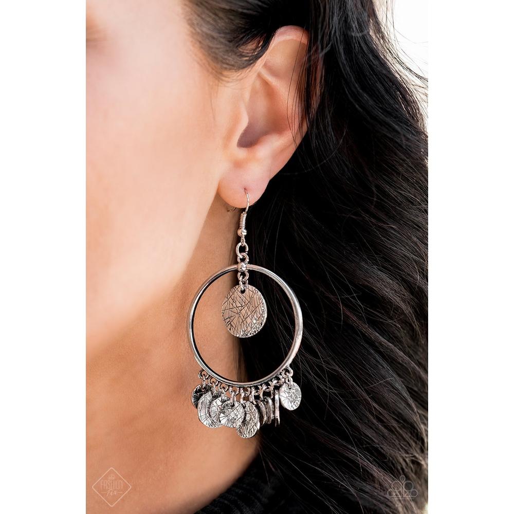 Start From Scratch - Silver Earrings - Paparazzi - Dare2bdazzlin N Jewelry