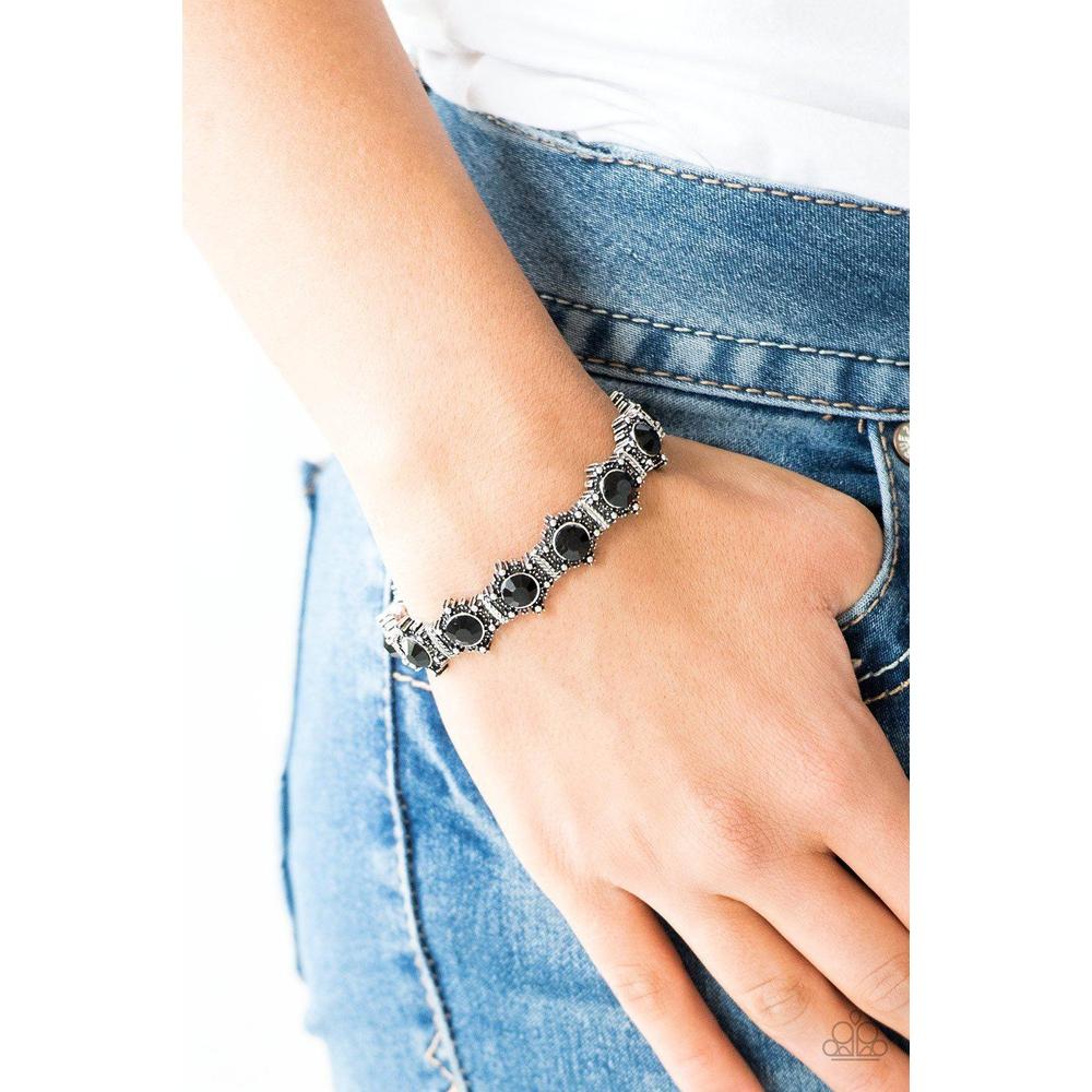 Strut Your Stuff - Black Bracelet - Paparazzi - Paparazzi - Dare2bdazzlin N Jewelry