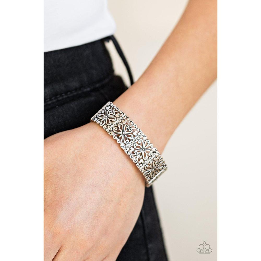 Summer Scandal - Silver Bracelet - Paparazzi - Paparazzi - Dare2bdazzlin N Jewelry