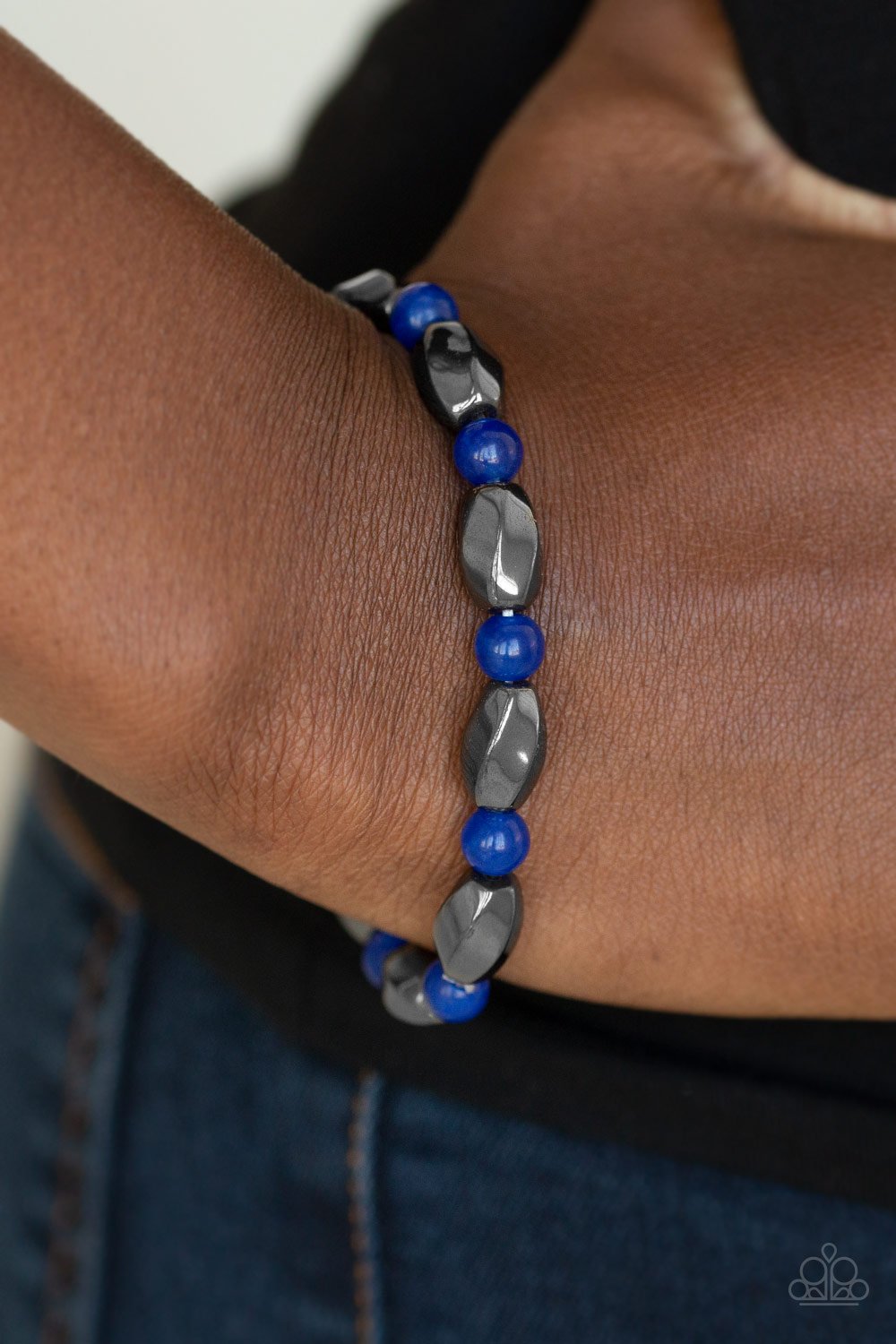 To Each Their Own - Blue Bracelet - Paparazzi - Dare2bdazzlin N Jewelry