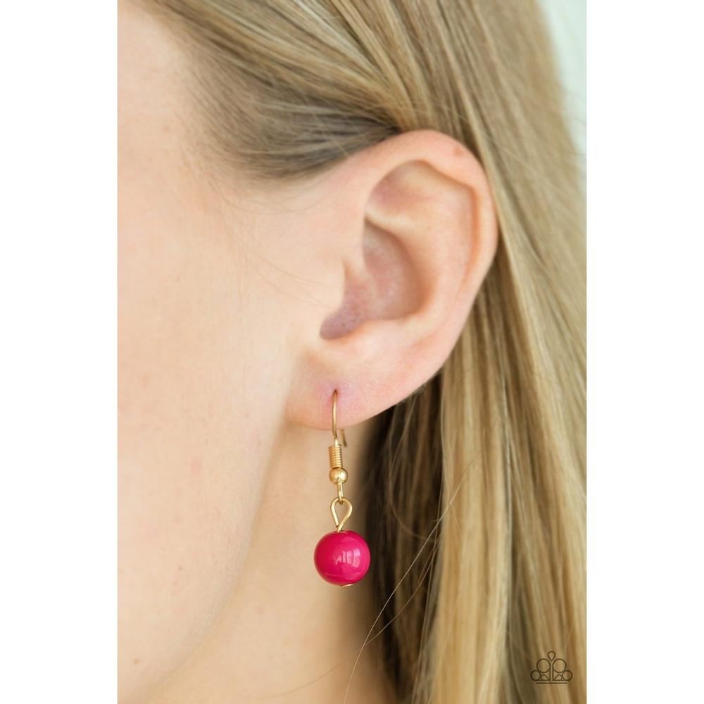 Tour de Trendsetter Pink Necklace - Paparazzi - Dare2bdazzlin N Jewelry