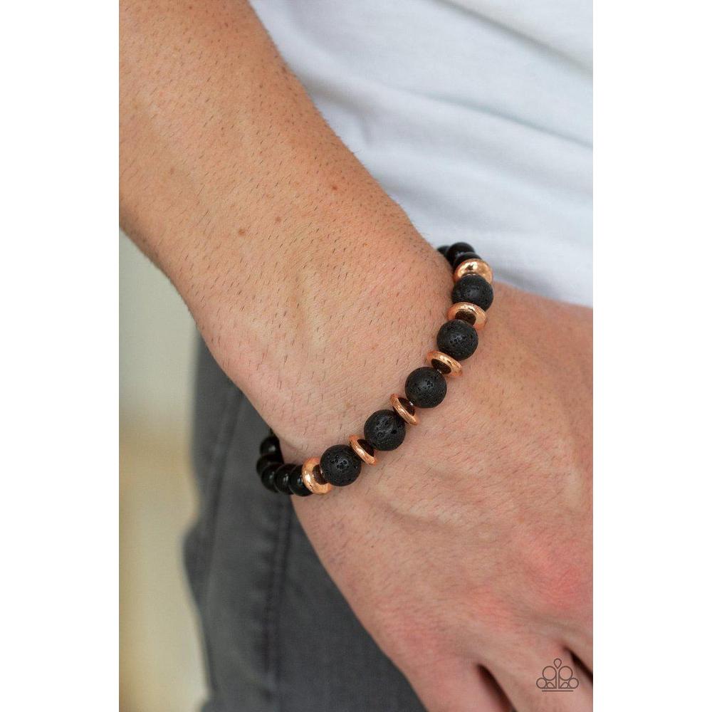 Truth Copper Urban Bracelet - Paparazzi - Dare2bdazzlin N Jewelry