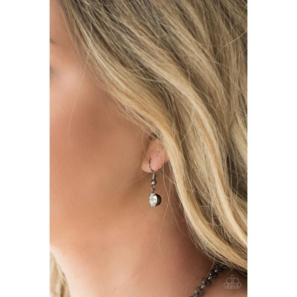 Wall Street Winner - Black Necklace - Paparazzi - Dare2bdazzlin N Jewelry