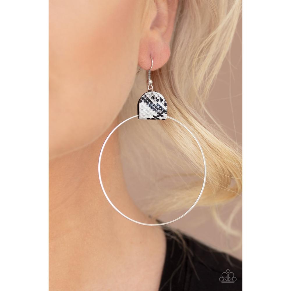 Wild Soul - White Earrings - Paparazzi - Dare2bdazzlin N Jewelry