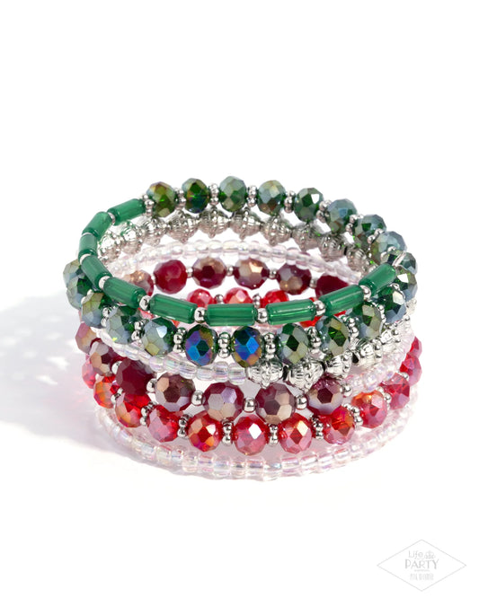 Stacked Surprise Multi Bracelet - Paparazzi - Dare2bdazzlin N Jewelry