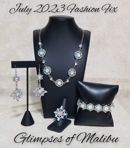 Glimpses of Malibu - Fashion Fix Set - July 2023 - Dare2bdazzlin N Jewelry