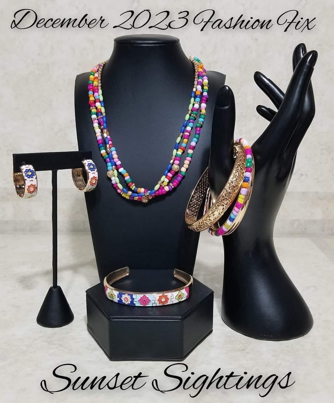Sunset Sightings - Fashion Fix Set - December 2023 - Dare2bdazzlin N Jewelry