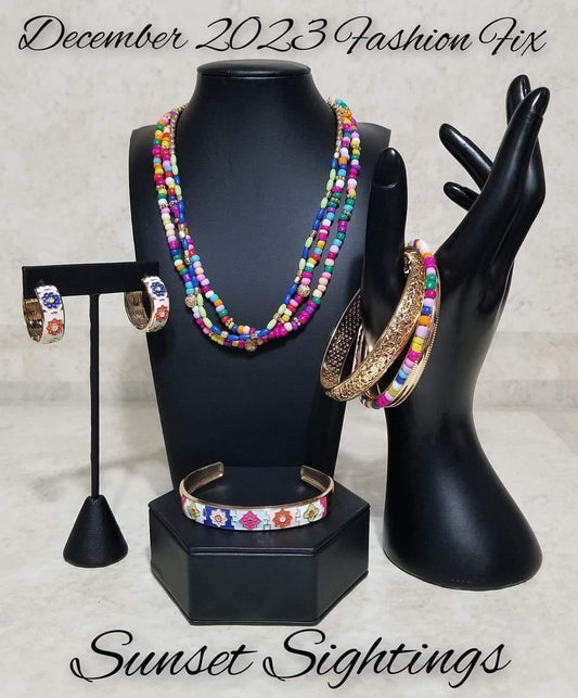 Sunset Sightings - Fashion Fix Set - December 2023 - Dare2bdazzlin N Jewelry