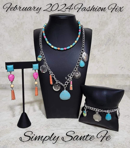 Simply Santa Fe - Fashion Fix Set - February 2024 - Dare2bdazzlin N Jewelry