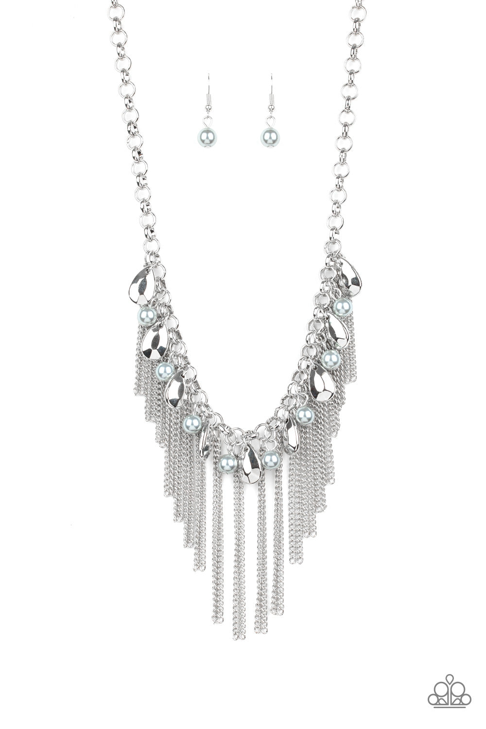 Industrial Intensity - Silver Necklace - Paparazzi - Dare2bdazzlin N Jewelry
