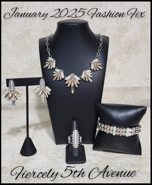 Fiercely 5th Avenue - Fashion Fix Set - January 2025 - Dare2bdazzlin N Jewelry