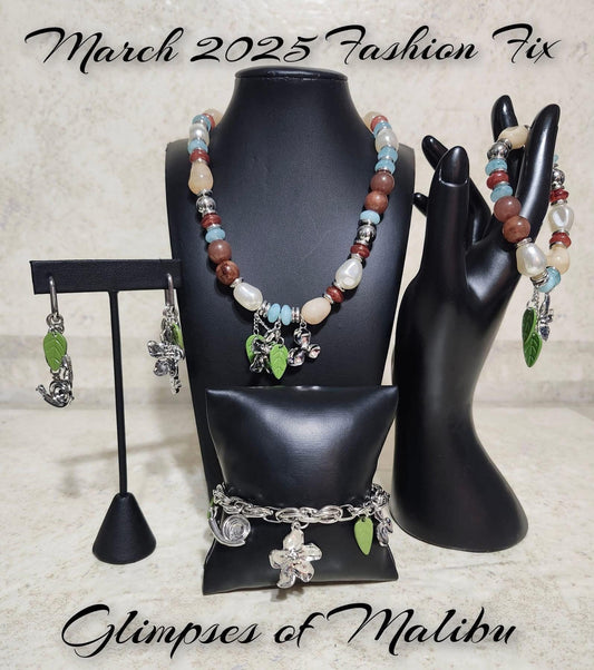 Glimpses of Malibu - Fashion Fix Set - March 2025 - Dare2bdazzlin N Jewelry