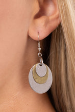 Load image into Gallery viewer, Hammered Homespun - Multi Earring - Paparazzi - Dare2bdazzlin N Jewelry
