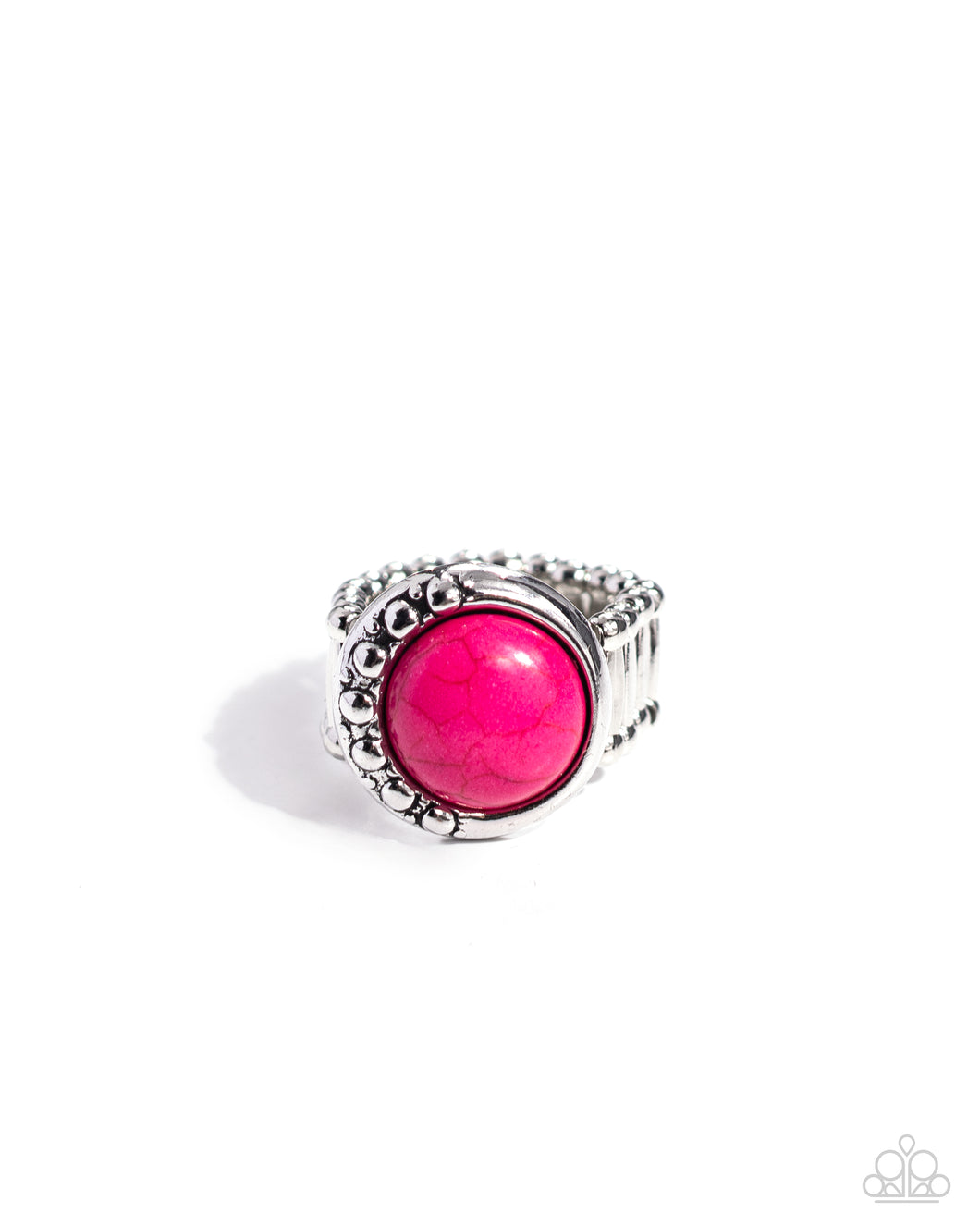 Rural Route - Pink Ring - Paparazzi - Dare2bdazzlin N Jewelry