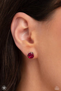 Just in TIMELESS Pink Blockbuster Earrings - Paparazzi - Dare2bdazzlin N Jewelry