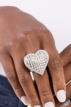 Load image into Gallery viewer, Sweet Serendipity - White Ring - Paparazzi - Dare2bdazzlin N Jewelry
