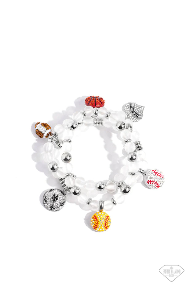 Sports Fan Multi Bracelet - Paparazzi - Dare2bdazzlin N Jewelry