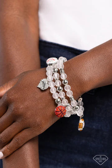 Sports Fan Multi Bracelet - Paparazzi - Dare2bdazzlin N Jewelry