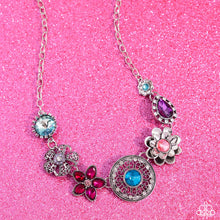 Load image into Gallery viewer, Giddy Garden - Multi Necklace - Paparazzi - Dare2bdazzlin N Jewelry
