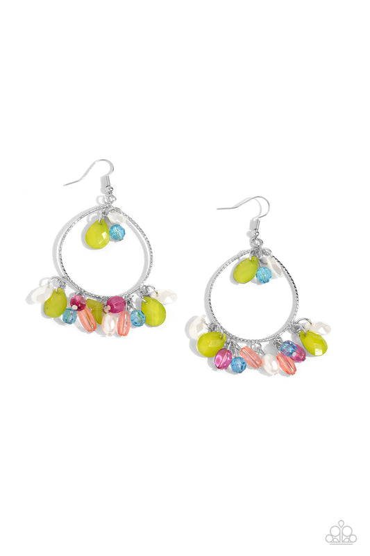 Elite Expression - Multi Earring - Paparazzi - Dare2bdazzlin N Jewelry