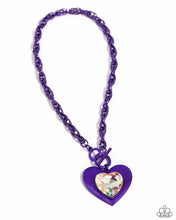 Load image into Gallery viewer, Modern Matchup - Purple Necklace - Paparazzi - Dare2bdazzlin N Jewelry
