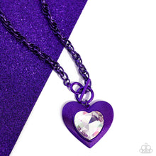 Load image into Gallery viewer, Modern Matchup - Purple Necklace - Paparazzi - Dare2bdazzlin N Jewelry
