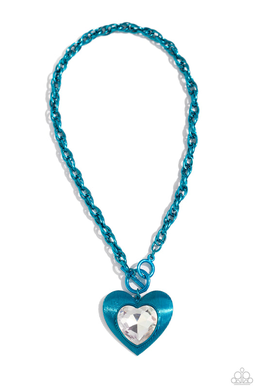 Modern Matchup - Blue Necklace - Paparazzi - Dare2bdazzlin N Jewelry