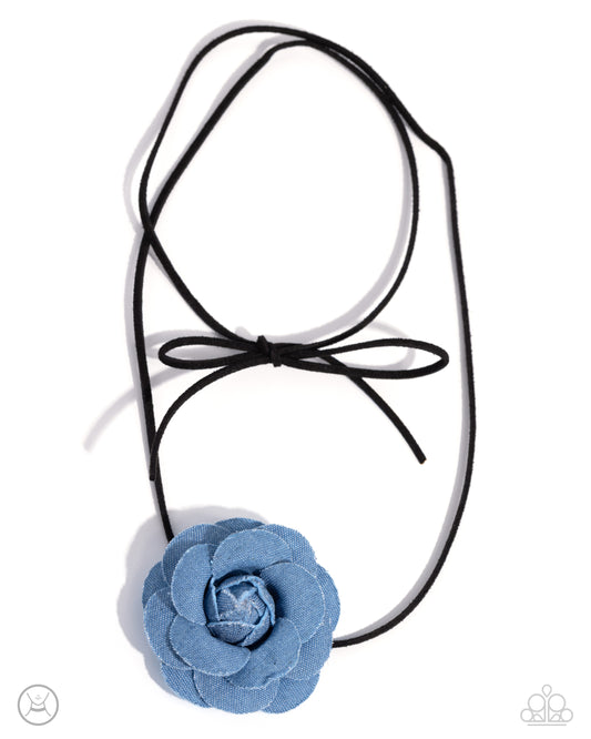 Floral Folktale - Black Choker - Paparazzi - Dare2bdazzlin N Jewelry