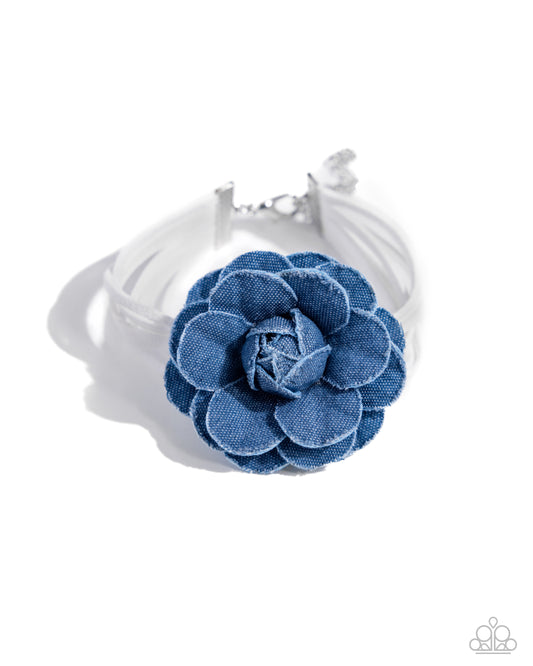 Garden Genre - White Bracelet - Paparazzi - Dare2bdazzlin N Jewelry