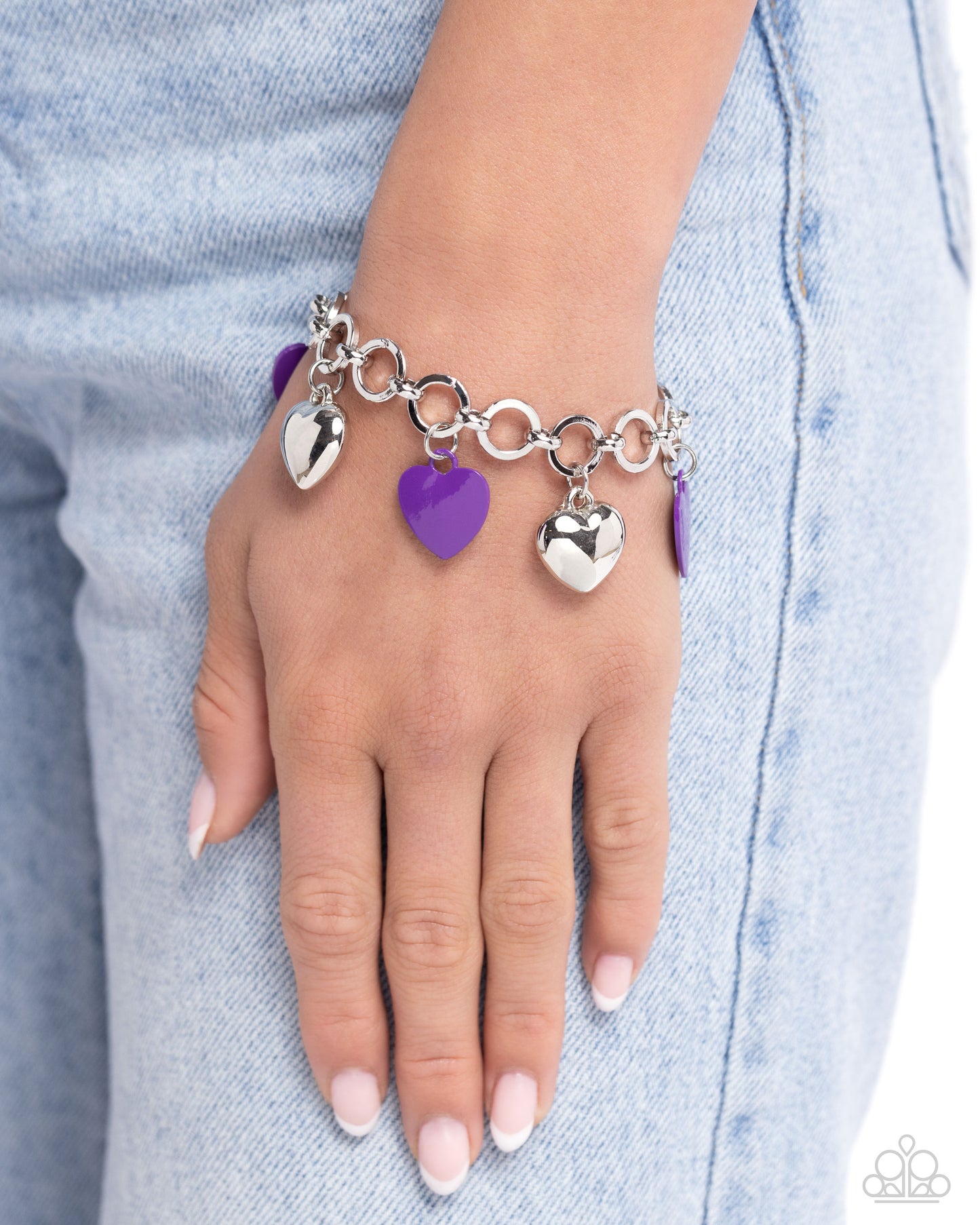 Whole Lotta Love - Purple Bracelet - Paparazzi - Dare2bdazzlin N Jewelry