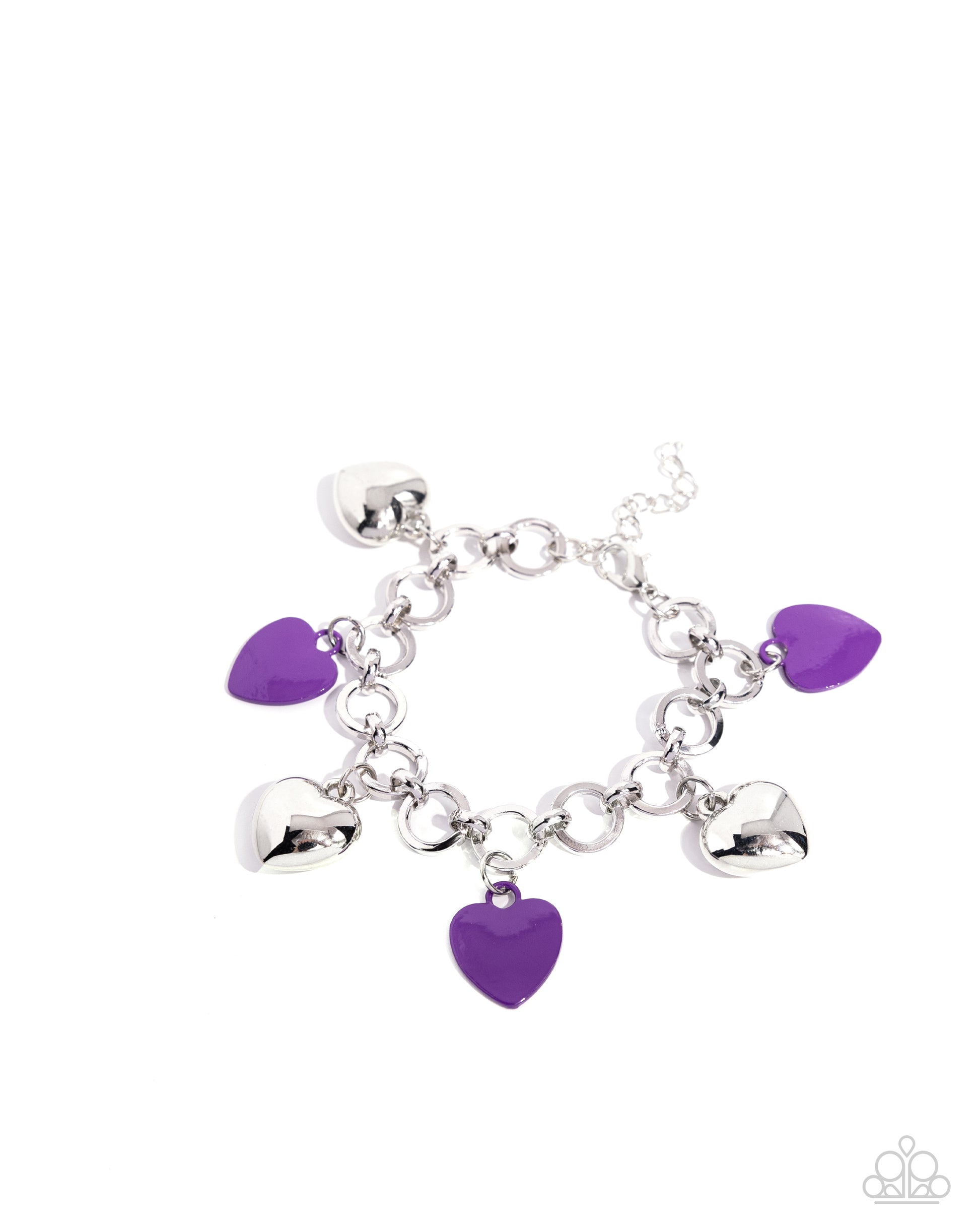 Whole Lotta Love - Purple Bracelet - Paparazzi - Dare2bdazzlin N Jewelry