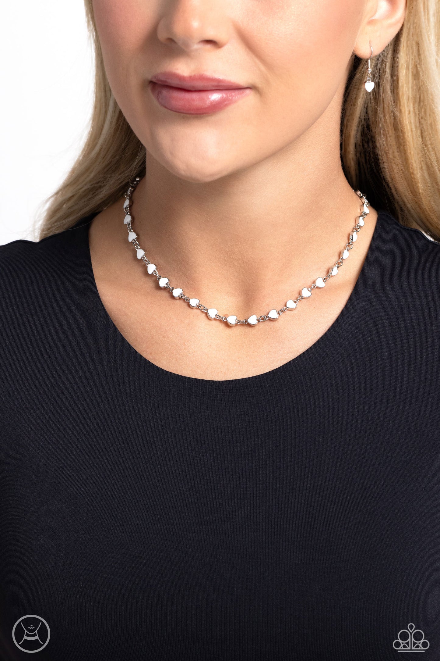 Dancing Dalliance - White Choker - Paparazzi - Dare2bdazzlin N Jewelry