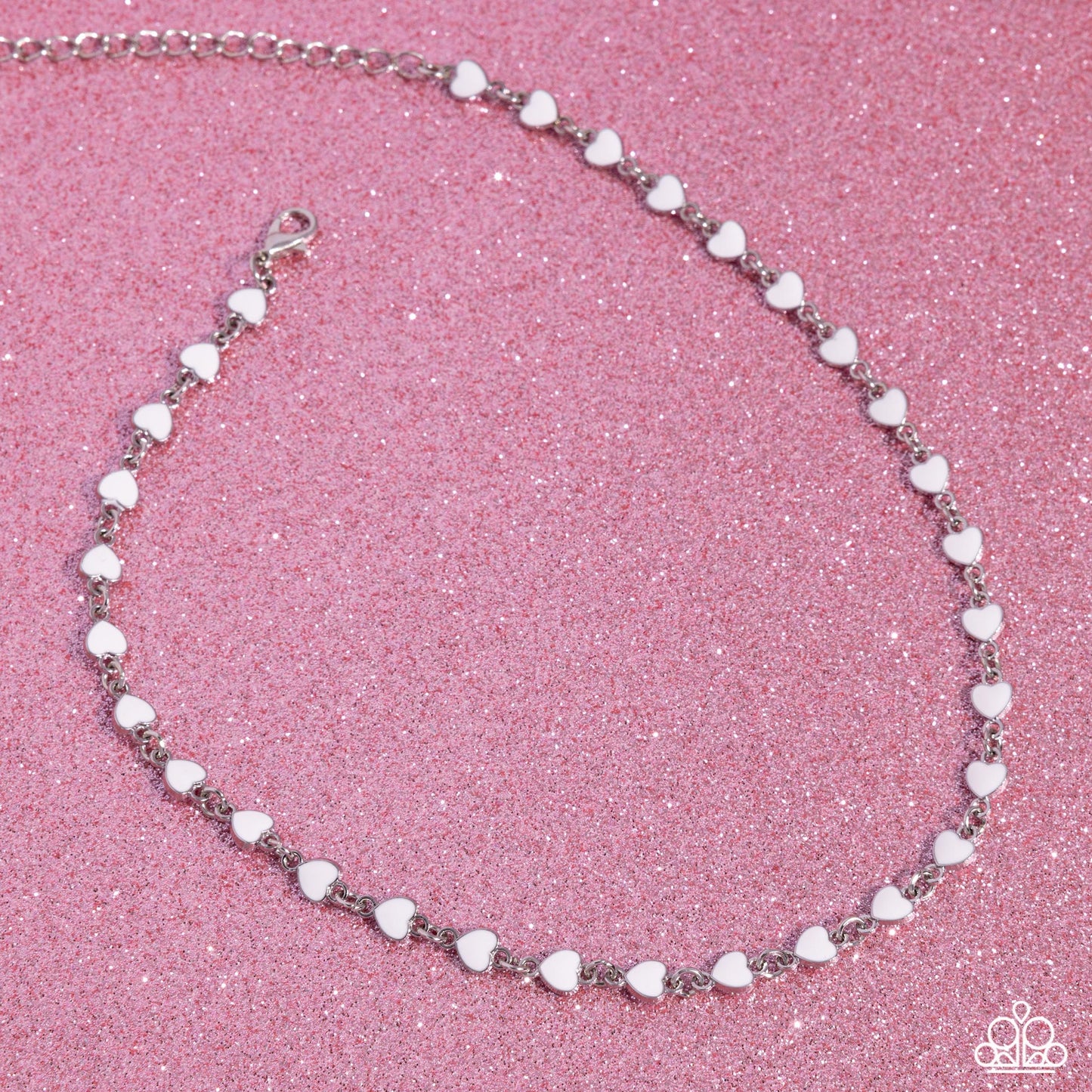 Dancing Dalliance - White Choker - Paparazzi - Dare2bdazzlin N Jewelry