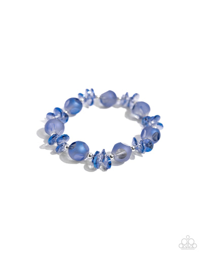 Lets Start at the FAIRY Beginning - Blue Bracelet - Paparazzi - Dare2bdazzlin N Jewelry