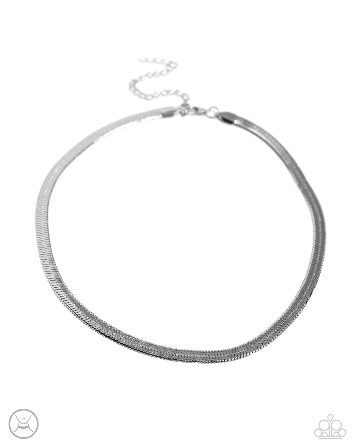 Musings Moment - Silver Choker - Paparazzi - Dare2bdazzlin N Jewelry