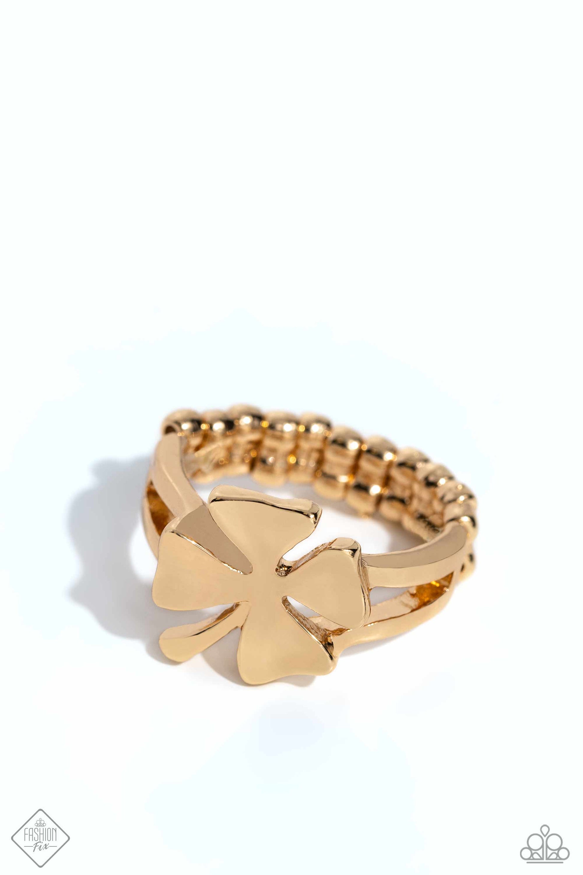 Framed Finish - Gold Ring - Paparazzi - Dare2bdazzlin N Jewelry