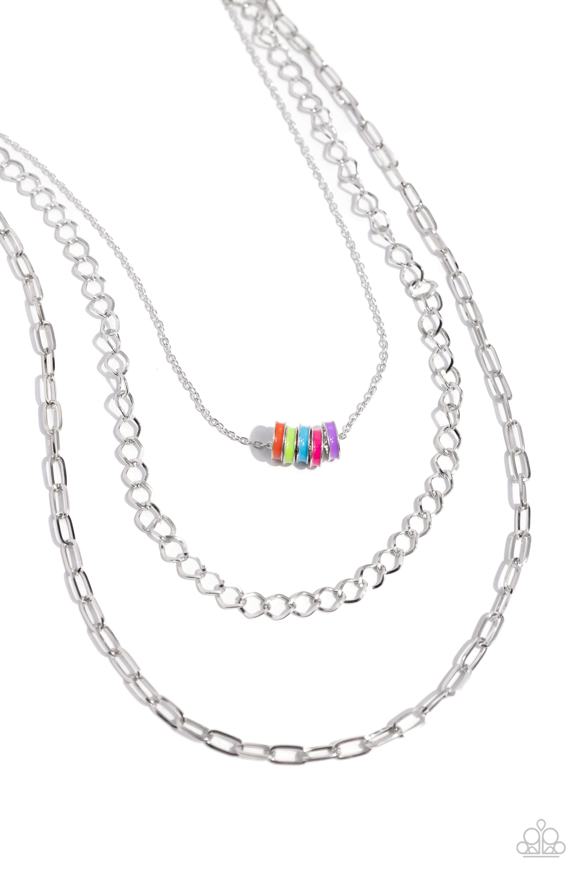 Colorful Cadet - Multi Necklace - Paparazzi - Dare2bdazzlin N Jewelry