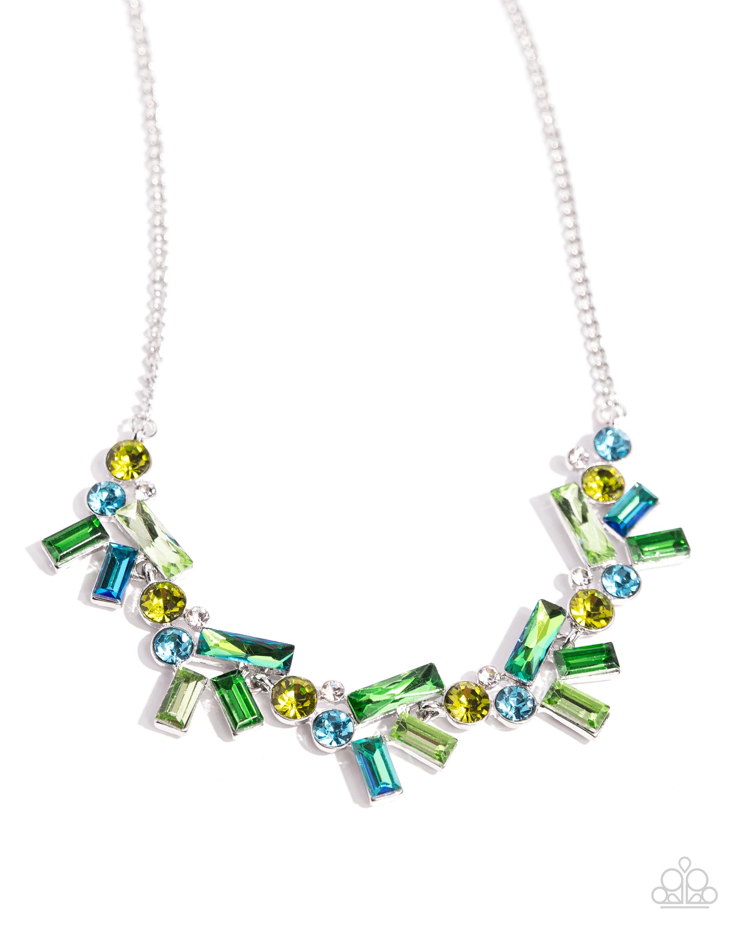 Serene Statement - Green Necklace - Paparazzi - Dare2bdazzlin N Jewelry