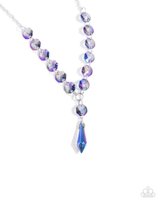 Celestial Class - Blue Necklace - Paparazzi - Dare2bdazzlin N Jewelry