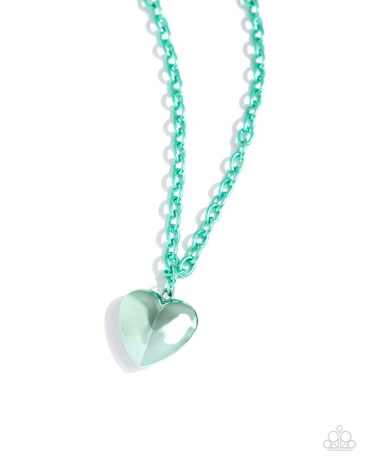 Loving Luxury - Green Necklace - Paparazzi - Dare2bdazzlin N Jewelry