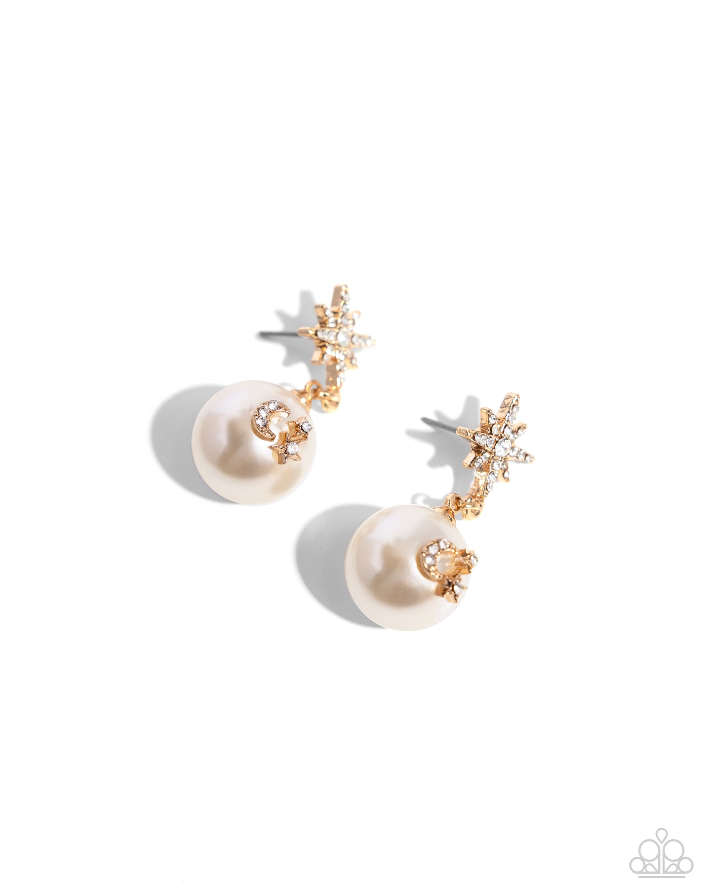 Cosmic Character - Gold Post Earring - Dare2bdazzlin N Jewelry