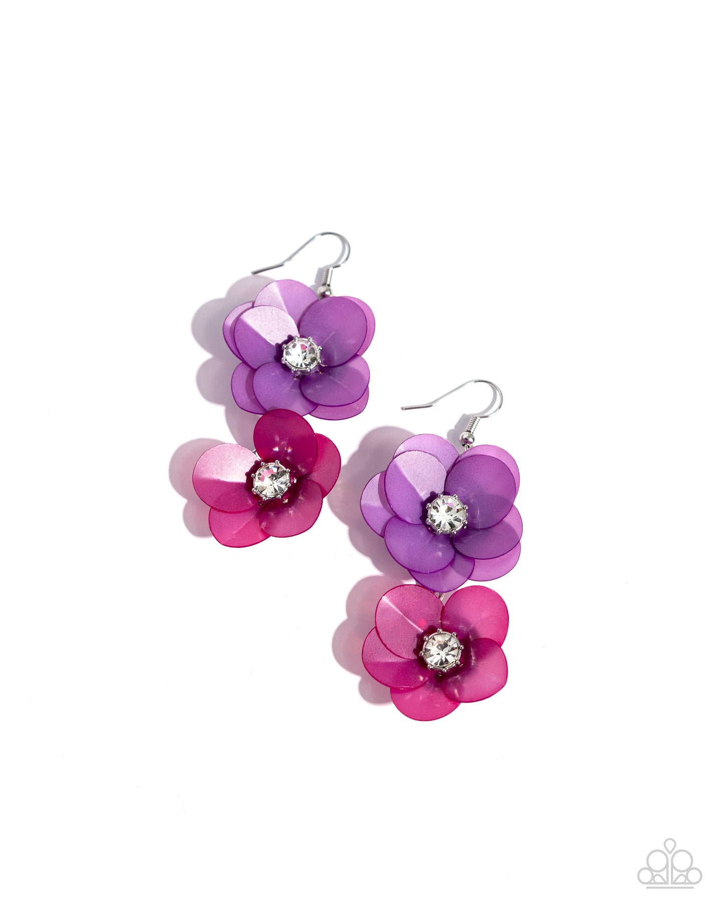 Fairy Tale Florals - Purple Earring - Paparazzi - Dare2bdazzlin N Jewelry