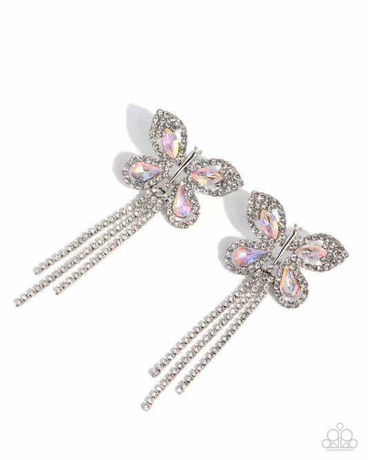 Next SOAR - Pink Post Earring - Paparazzi - Dare2bdazzlin N Jewelry