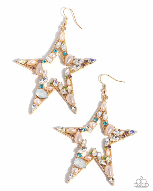 Variegated Value - Multi Earring - Paparazzi - Dare2bdazzlin N Jewelry