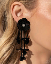 Load image into Gallery viewer, Floral Future - Black Post Earring - Paparazzi - Dare2bdazzlin N Jewelry

