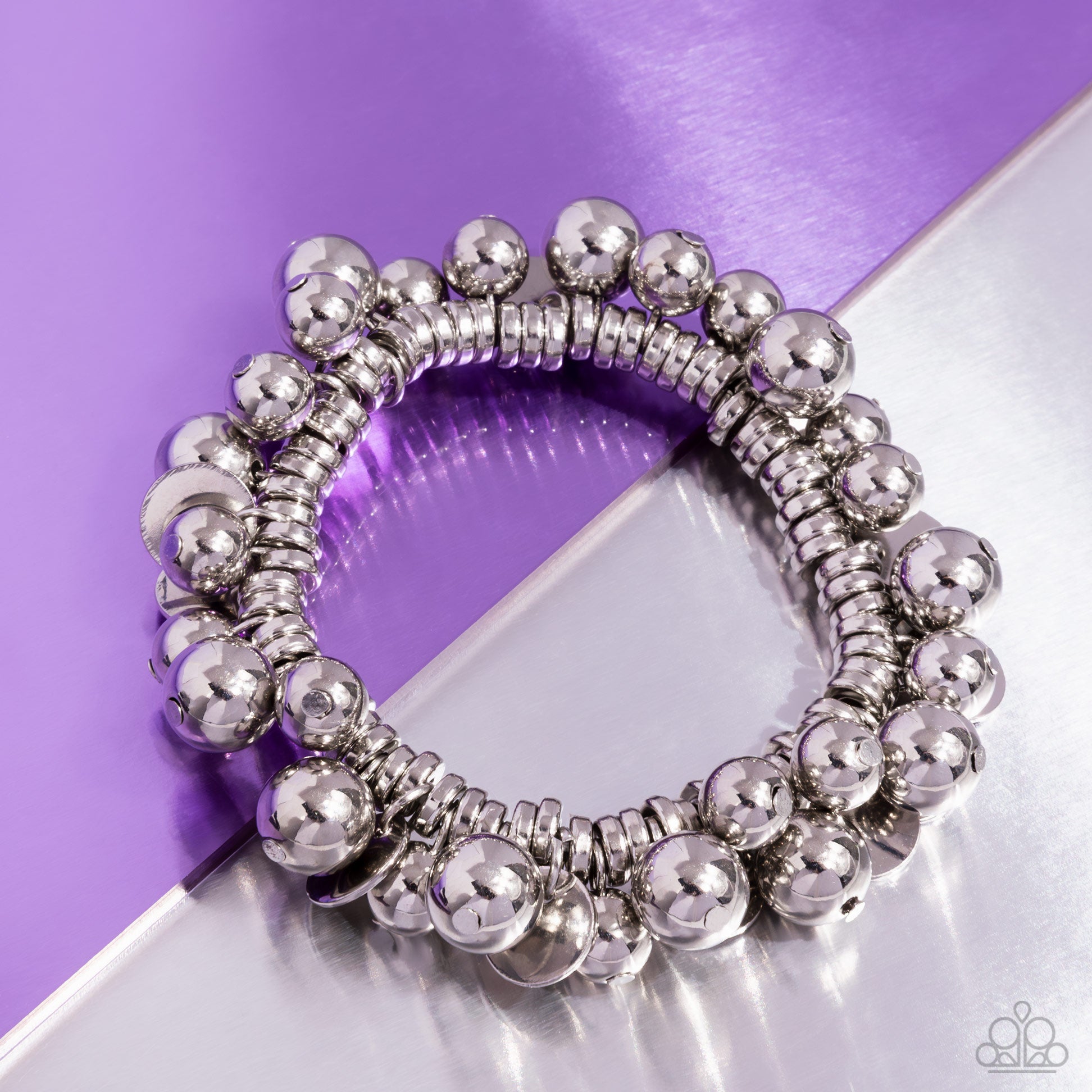 Bauble Beginning - Silver Bracelet - Paparazzi - Dare2bdazzlin N Jewelry