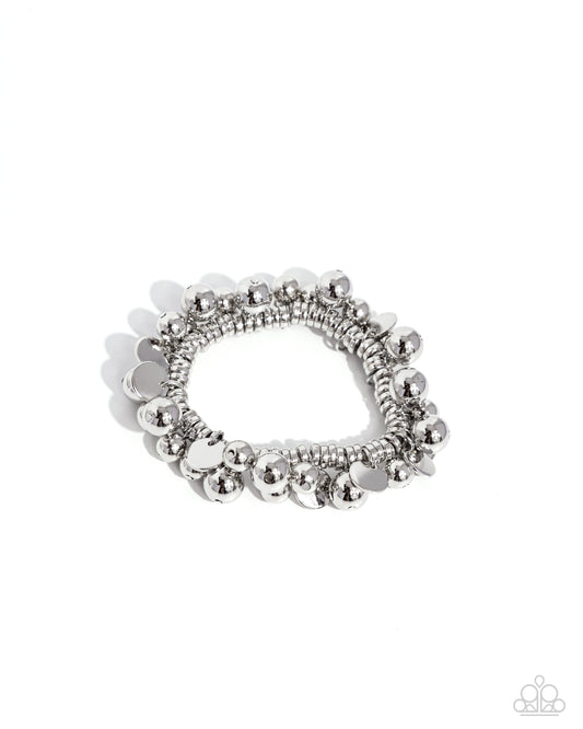 Bauble Beginning - Silver Bracelet - Paparazzi - Dare2bdazzlin N Jewelry