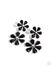 Load image into Gallery viewer, A Blast of Blossoms - Black Post Earring - Paparazzi - Dare2bdazzlin N Jewelry
