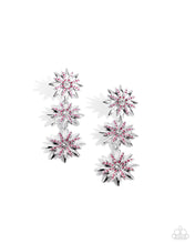 Load image into Gallery viewer, Petaled Princess - Pink Post Earring - Paparazzi - Dare2bdazzlin N Jewelry
